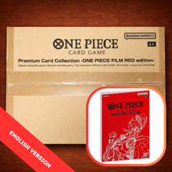 Premium Card Collection FILM RED Edition English ONE PIECE CARD GAME Sealed - Image 1