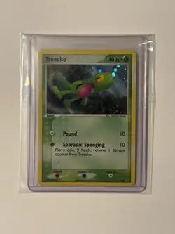 Pokemon TCG Treecko 016 Black Star Promo EX Deck Tin 2004 - LP/Moderate Play! - Image 1