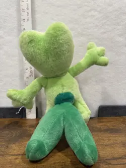 Pokemon Treecko Plush Retired 2004 Game Freak Hasbro 10” Stuffed Animal No Tag - Image 3