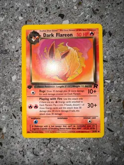 Pokemon TCG Cards 1st Edition Dark Flareon 35/82 Team Rocket Uncommon EXC-NM - Image 3