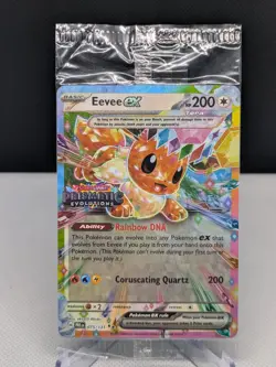 Eevee ex 075/131 | Sealed Stamped Promo | Prismatic Evolutions | Pokemon Card - Image 1