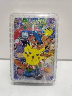 1999 Vintage SEALED Pokemon 54-Card Poker Decks Holographic New - Image 1