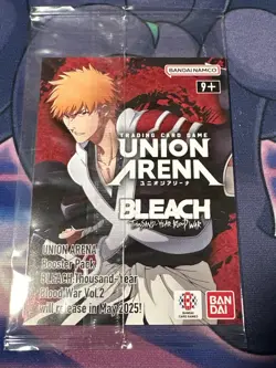 Round 1 x Bleach Game Card and Ichigo Kurosaki Union Arena Sealed Promo Card - Image 2