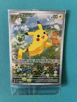 Pikachu Scarlet Violet Promo 088 sealed; near mint / new Pokemon card - Image 1