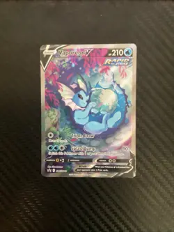 Vaporeon V SWSH181 SWSH: Sword & Shield Promo Cards Holo MP - Image 1