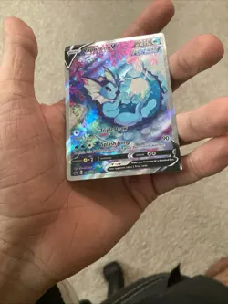 Vaporeon V SWSH181 SWSH: Sword & Shield Promo Cards Holo MP - Image 3