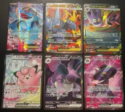 Pokemon TCG: Set Of 6 Full Art Ex cards All Mint Condition- Free Shipping - Image 1