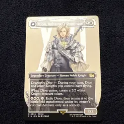 Dion, Bahamut's Dominant (Borderless) Final Fantasy Regular Near Mint - Image 1