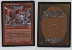 Lightning Dragon Magic: Urza's Saga #202 1998 - Image 3