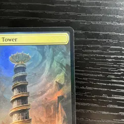 1x Command Tower (0002) - FOIL PROMO Turbo Tower Textless MTG Unique & Misc. Pro - Image 3