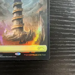 1x Command Tower (0002) - FOIL PROMO Turbo Tower Textless MTG Unique & Misc. Pro - Image 4