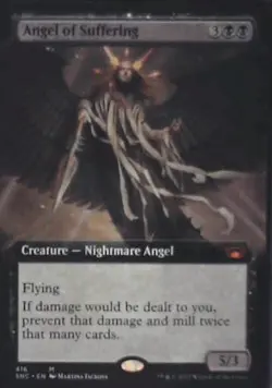 Angel of Suffering (Extended Art) - Streets of New Capenna: #416 Nm C277 - Image 1