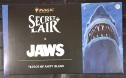 MTG Secret Lair Drop X JAWS: Terror of Amity Island - Non-Foil - SEALED IN HAND - Image 1