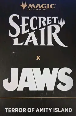 MTG Secret Lair Drop X JAWS: Terror of Amity Island - Non-Foil - SEALED IN HAND - Image 2
