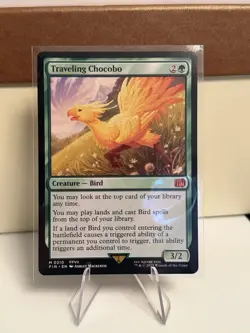 Chocobo Final Fantasy Traveling Magic the Gathering Card Regular M 0210 NM - Image 1