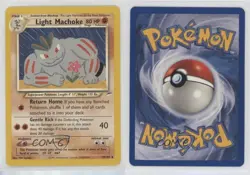 Light Machoke Pokemon Neo Destiny #49 2002 - Image 3