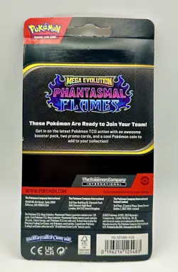 Pokemon TCG Phantasmal Flames Premium Checklane Blister Ethan's Magcargo Sealed - Image 2