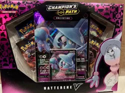 Pokemon TCG Champions Path Collection Hatterene V Promo Box New Factory Sealed - Image 1