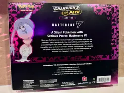 Pokemon TCG Champions Path Collection Hatterene V Promo Box New Factory Sealed - Image 4