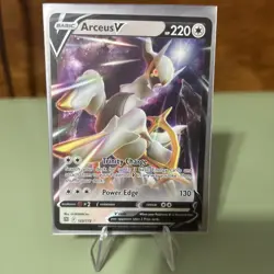 Arceus V 122/172 Brilliant Stars Ultra Rare Pokemon TCG NM - Image 1