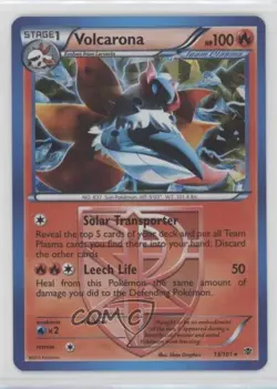 Volcarona (Cracked Ice Holo) Pokemon Black & White Plasma Blast #13 - Image 1
