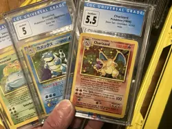 1999 Pokemon Base Set Unlimited "Big Three" Charizard, Blastoise Venusaur CGC - Image 3