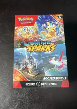 Pokemon TCG Scarlet And Violet Surging Sparks Booster Bundle New and Sealed - Image 1