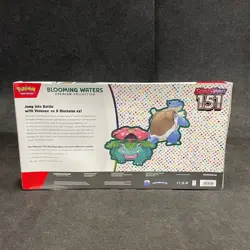 POKEMON S & V 151 Blooming Waters Premium Collection, Sealed Box is Worn - Image 5