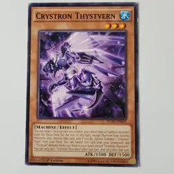 Crystron Thystvern - INOV-EN019 - HP+ - Common - 1st ed - Yugioh - Image 1