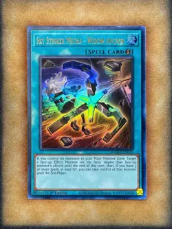 Yugioh Sky Striker Mecha - Widow Anchor MAMA-EN010 Ultra Rare 1st Ed NM - Image 1