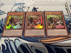 Yugioh Test Bear Ultra Rare SUDA-EN018 x3 Near Mint 1st Edition - Image 1