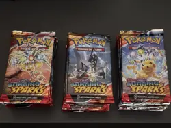 Pokemon Scarlet & Violet Surging Sparks Factory Sealed 36 Booster Pack Lot - Image 1