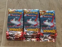 Pokemon Scarlet & Violet Surging Sparks Factory Sealed 36 Booster Pack Lot - Image 1