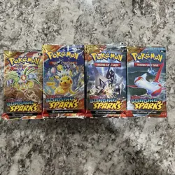 Pokemon Scarlet & Violet Surging Sparks Factory Sealed 36 Booster Pack lot - Image 1