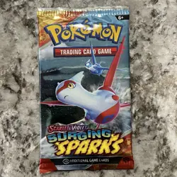 Pokemon Scarlet & Violet Surging Sparks Factory Sealed 36 Booster Pack lot - Image 5