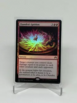 FOIL Chandra’s Ignition #137 MTG Magic Origins Red Rare NM - Image 1