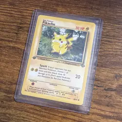 Pokemon TCG Pikachu 60/64 Jungle 1st Edition MP/LP - Image 3