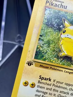 Pokemon TCG Pikachu 1st Edition Jungle 60/64 MP/LP Vintage WOTC Fast Shipping - Image 2