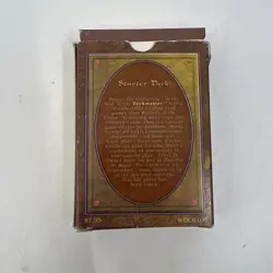 MTG Revised Empty Starter Deck Box Magic the Gathering - Image 2