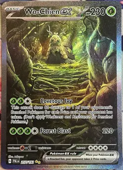Wo-Chien ex Special Illustration Rare - 257/193 - Paldea Evolved Pokemon 2023 - Image 1