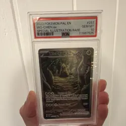 Pokemon Wo-Chien ex 257/193 Paldea Evolved Special Illustration Rare Holo PSA 10 - Image 3