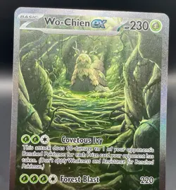 Wo-Chien ex 257/193 Paldea Evolved Special Illustration Rare Holo Pokemon NM/M - Image 3