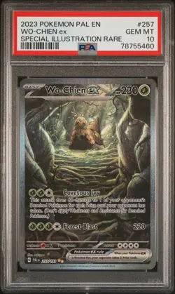 Wo-Chien Ex #257 Paldea Evolved Special Illustration Rare 2023 Pokemon PSA 10 - Image 1
