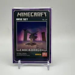 2024 Panini Minecraft Ender Dragon Cubic Silver Foil #19 SP - Image 2