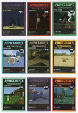 2022 Panini Minecraft Time to Mine MOB Choose Your Trading Card/s - Image 1