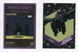 2022 Panini Minecraft Time to Mine MOB Choose Your Trading Card/s - Image 2