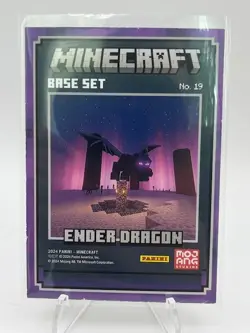 Minecraft Trading Card - Base Set - Ender Dragon - #19 - Image 2