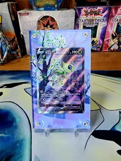 Pokemon Celebi V Alt Art 245/264 SWSH Fusion Strike Extended Artwork Case - Image 2