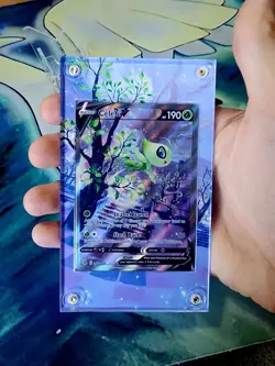 Pokemon Celebi V Alt Art 245/264 SWSH Fusion Strike Extended Artwork Case - Image 3