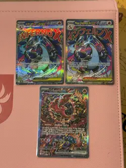 Pokemon TCG Mega Charizard X ex 23/223 AND Oricorio ex 24 Promo Unsealed Eng JP - Image 1